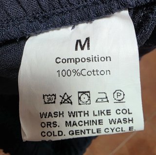 Pantalón pirata azul