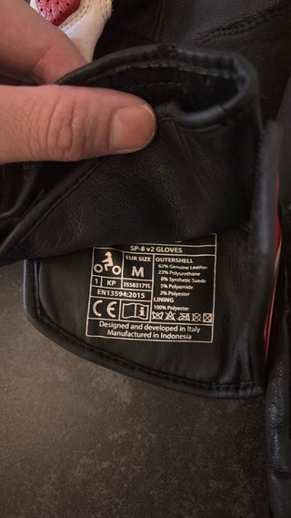 Guantes Alpinestars SP8 M