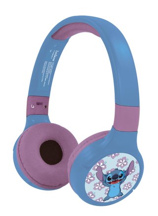 Auriculares Disney Stitch 2en1 BT,Cable y micro