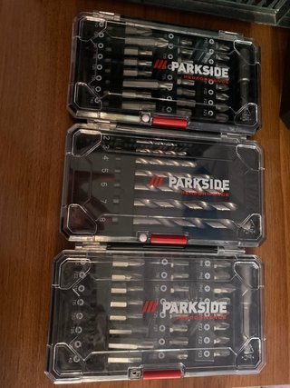 Lote puntas y brocas Parkside Performance
