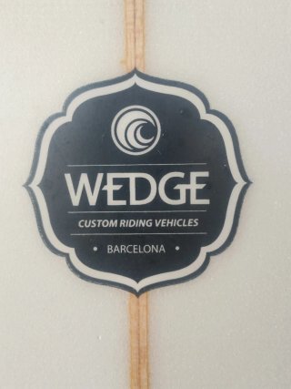 Tabla de surf de la marca wedge