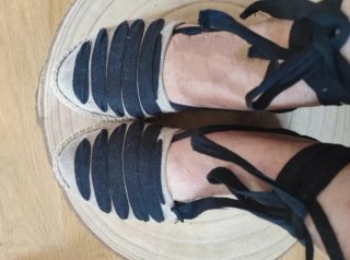 Zapatillas Esparto.T-37 (2 pares) precio total 12€