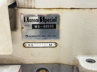 Máquina de coser industrial Kansai Special WX-8000