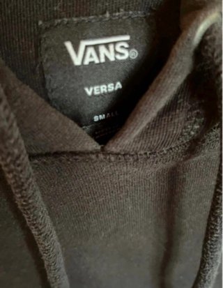 Sudadera Vans Talla S Negra