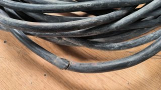 Cable de soldadura con pinza