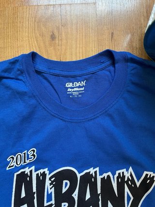 T-shirt Albany Softball 2013 Uomo XL Usa Vintage