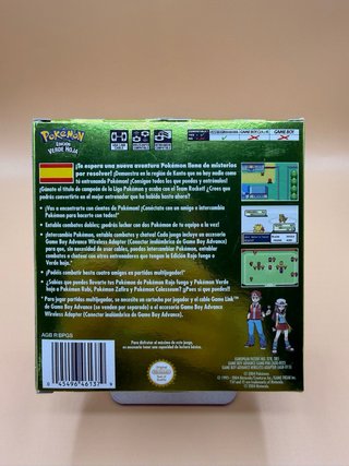 Pokémon Verde Hoja Game Boy Advance