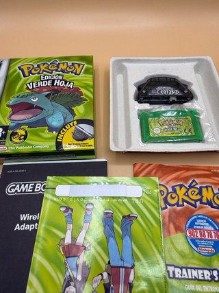 Pokémon Verde Hoja Game Boy Advance