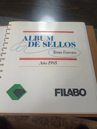 Álbum de sellos vacío tapa dura