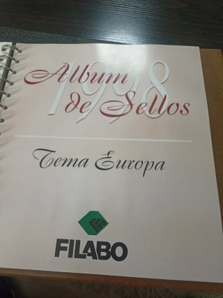 Álbum de sellos vacío tapa dura