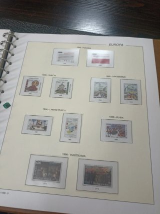 Álbum de sellos vacío tapa dura