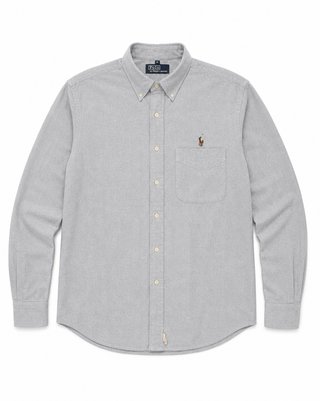 Camisa Polo Ralph Lauren Vintage Gris