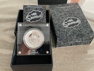 Moneda Plata 2oz Bart Simpson The Simpsons