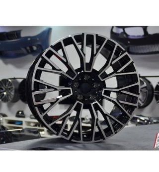 Juego de 4 Llantas 20 Strong Black Polish BM141