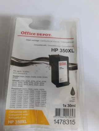 Cartucho Tinta HP 350XL Negro Office Depot