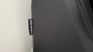 Divano letto in pelle nero Chateau d'Ax