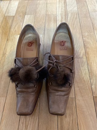Zapatos Sara Navarro Marrones Originales