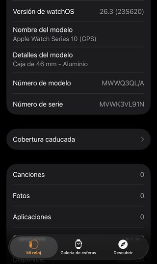 Apple Watch Serie 10 de 46mm GPS - 99% bateria