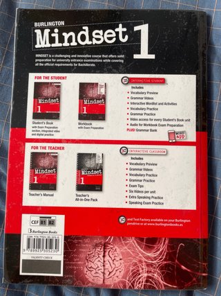 libros de ingles 1º bach “burlington mindset”