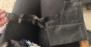 Bozal Nylon Arppe N° 7 Ajustable Negro