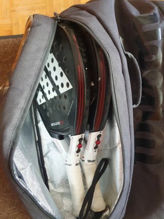 Paletero Wilson Super Tour Negro