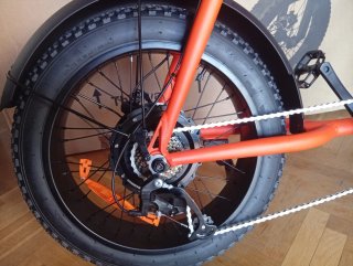 Bicicleta Eléctrica Rayvolt Ringo Naranja