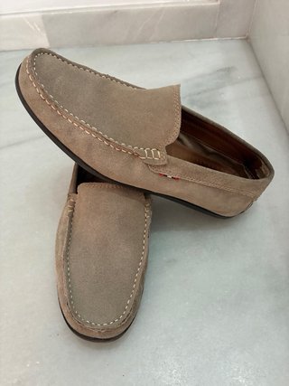 Mocasines Hombre Beige