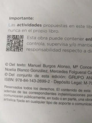Libros de texto de 4° de ESO