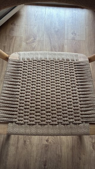 Silla Kave Home Derile (Rattan y Madera)