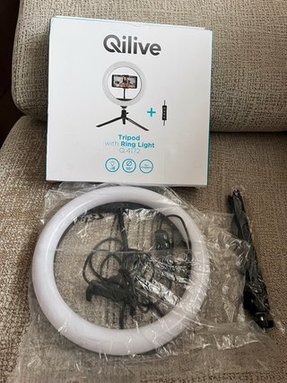 Aro de luz Qilive con trípode