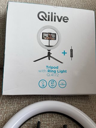 Aro de luz Qilive con trípode