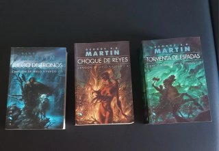 Pack 3 libros Juego de Tronos (Ed. Gigames)