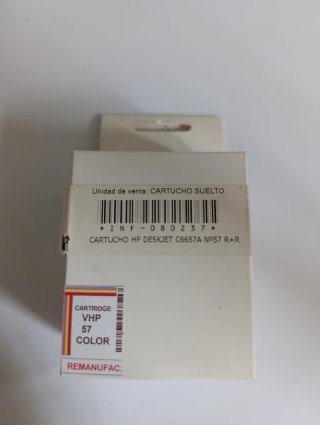 Cartucho HP Deskjet C6657A Nº57 Color