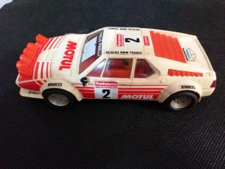 Scalextric BMW M1 Rally slot motul