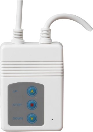 Pantalla de Proyector de 100 Pulgadas Formato 4:3 Ajustable con Control Remoto, Pantalla de Proyección Motorizada Compacta, Instalación en Pared o Techo, 203X152 Cm, Blanca
