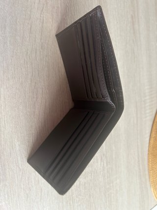 Cartera de piel Ralph Lauren marrón