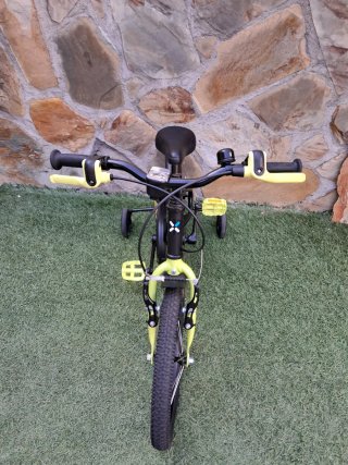 Bicicleta Infantil B'Twin Dark Hero 500 16