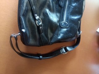 Mochila Paco Martínez Negra Charol