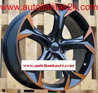 8801 JUEGO DE 4 LLANTAS SEAT CUPRA BLACK M r726437