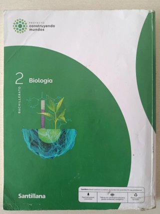 Libro Biología 2º Bachillerato Santillana