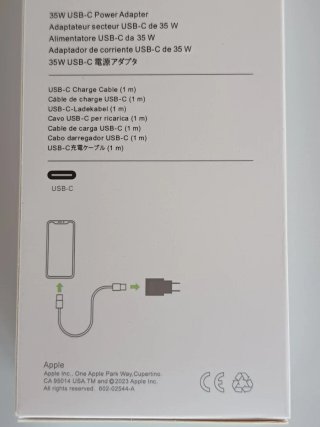 Adaptador y cable usb c para iPhone 15 en adelante