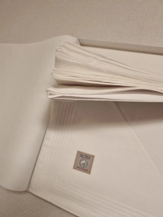 Set 12 Fazzoletti Uomo Filotex Casual Elio Bianco