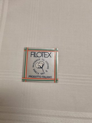 Set 12 Fazzoletti Uomo Filotex Casual Elio Bianco