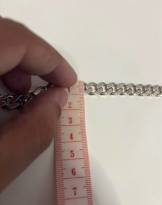 Cadena de plata de Primera Ley 76,5gr