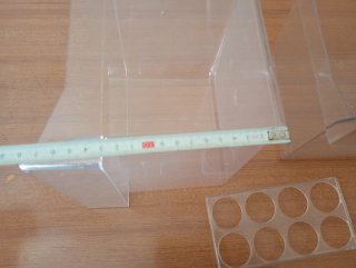 Lotto accessori frigo in plastica