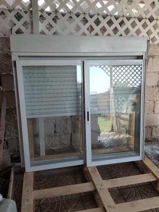 Ventana aluminio doble cristal