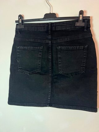 Gonna di jeans nera