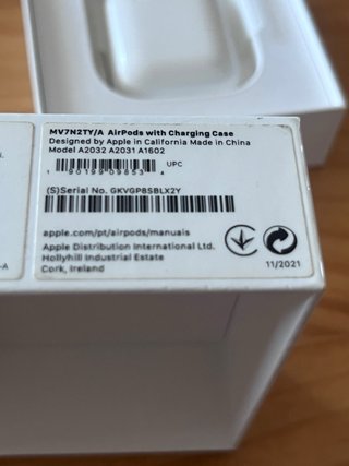 Auricular Izquierdo AirPods 2 + Estuche Carga