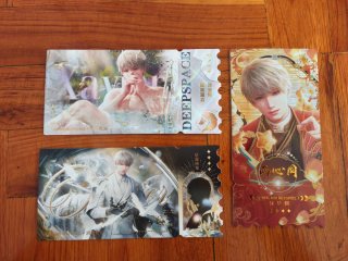 Tarjetas Xavier Love & Deepspace
