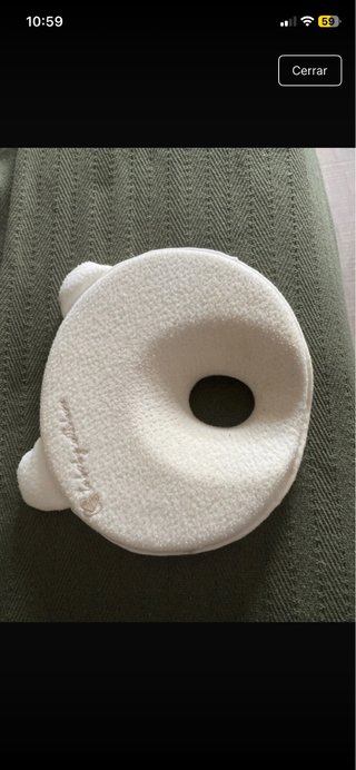 Almohada para bebé con diseño de oso